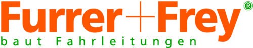 Sponsor-Logo: Furrer + Frey – baut Fahrleitungen